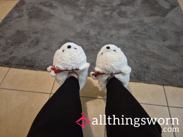 Worn Bear Slippers