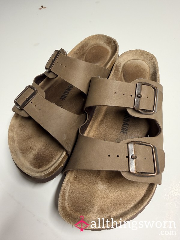🍄‍🟫 Worn Birkenstocks (Polaroid Included)