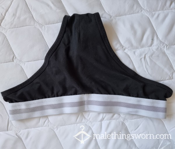 🔥 Worn Black Briefs For Sale – Lanvib*m (Size L) 🔥