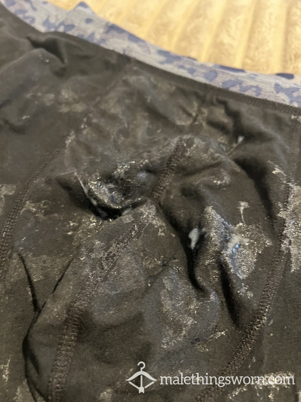 Worn Black & Camo C*m Rag