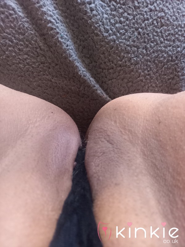 Worn  Black Lacey Thongs Wet Soggy  Ready For You 💋👅