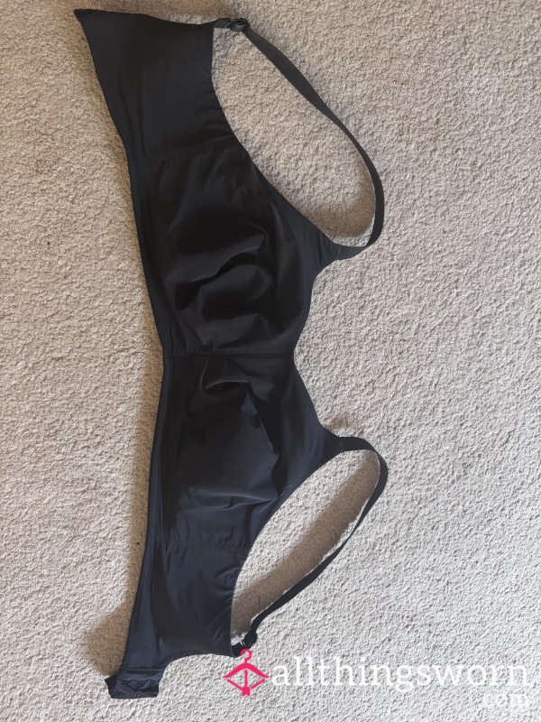 Worn Black M&S Bra