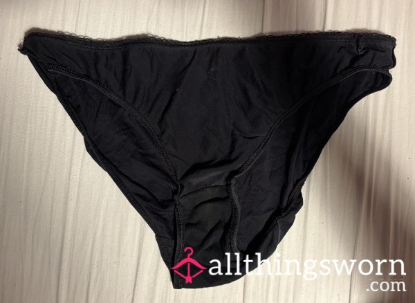 Worn Black Panties – 2 Days Of Natural Scent