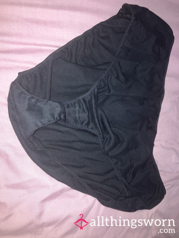Worn Black Panties 🖤