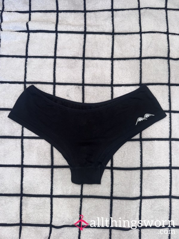 Worn Black Panties