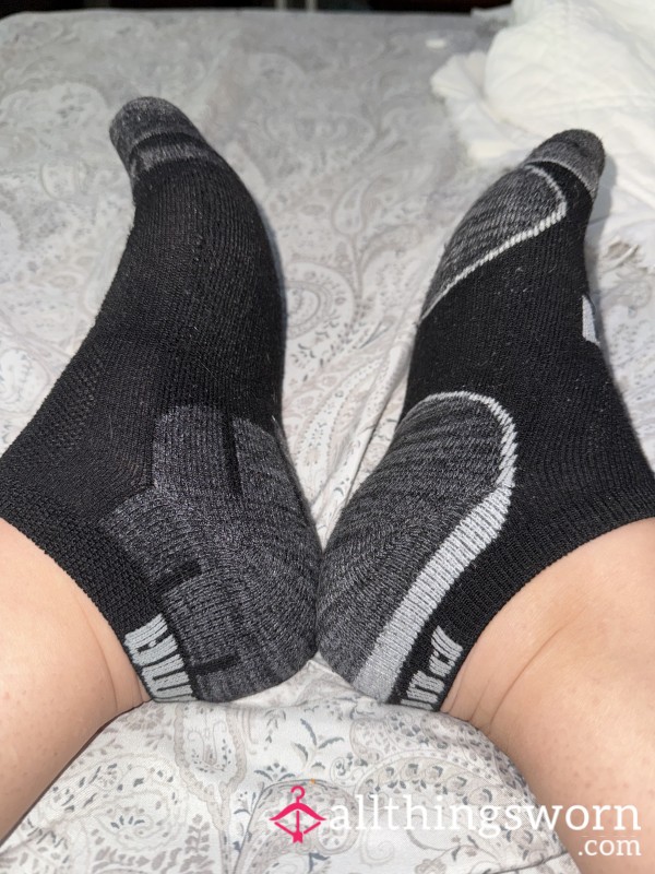 Worn Black Puma Socks – Fresh From The Orange Zone 🔥🧡