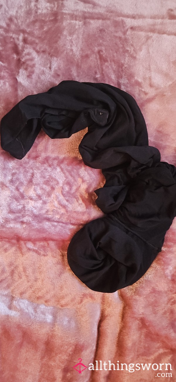 Worn Black Tights With Feminine Smells In The Gussetgusset