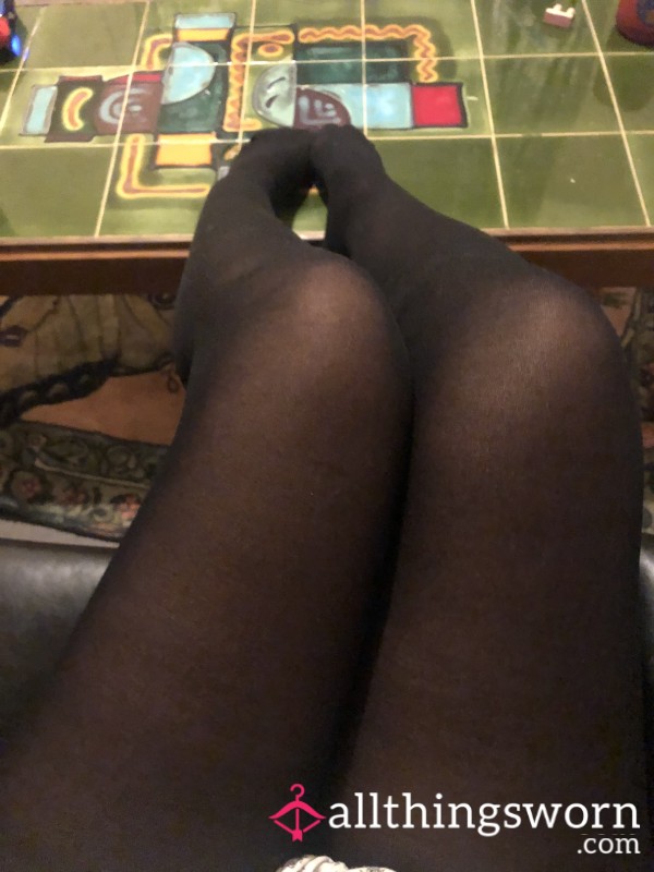 Worn Black Tights X