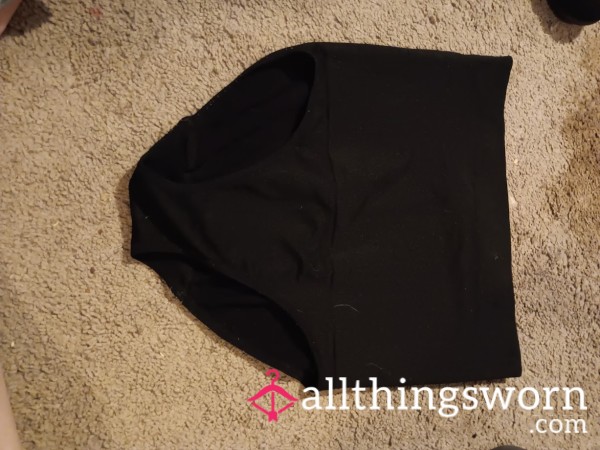Worn Black Tummy Control Underwear – Well-Worn, Hugged My Curves All Day