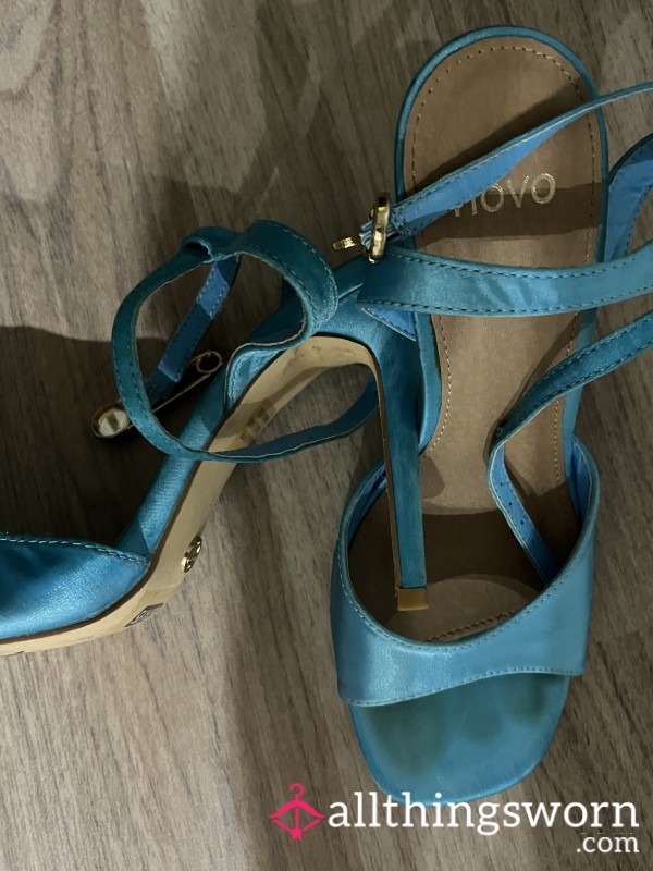 Worn, Blue Heels ☺️