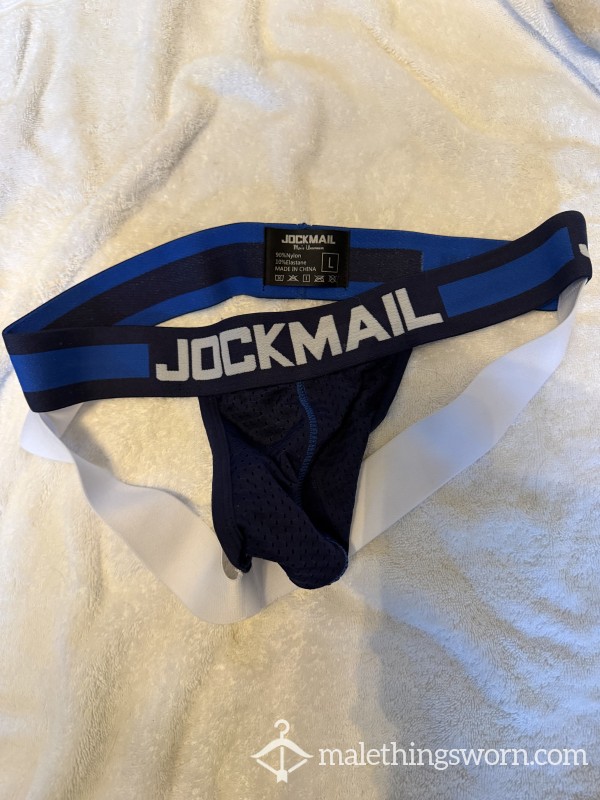 Worn Blue Jockstrap
