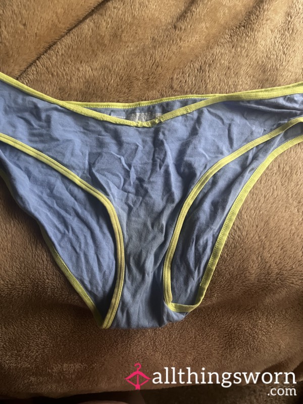 Worn Blue Panties