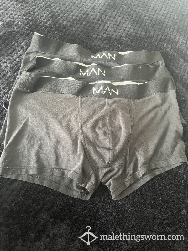 Worn BoohooMAN Boxers, 18 Months Use