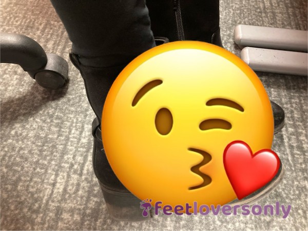 Worn Boots In A Hot Sweaty Office