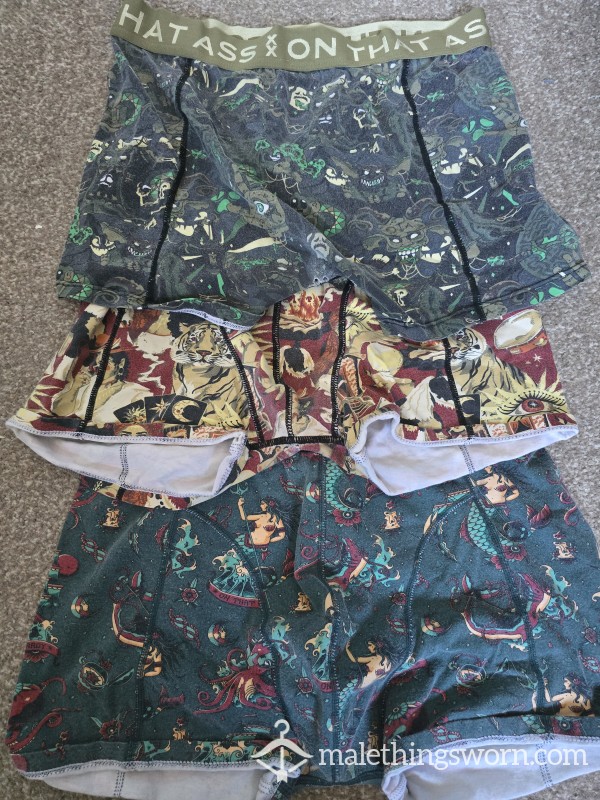 Worn Boxers Shorts