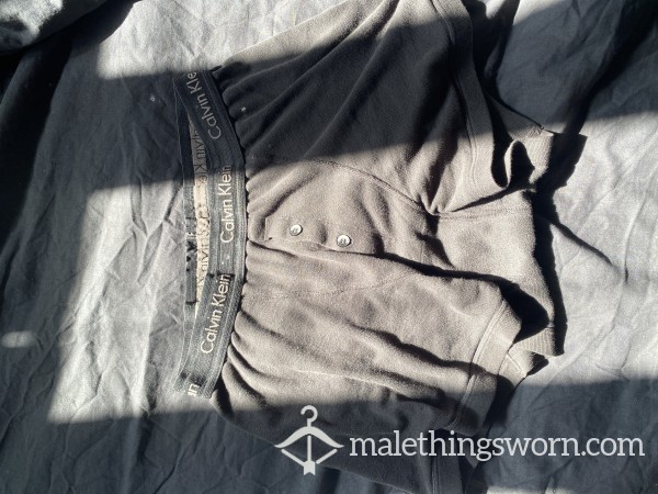 Worn Boxers With C*m Stains