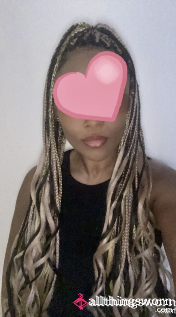 Worn Braiding Extensions