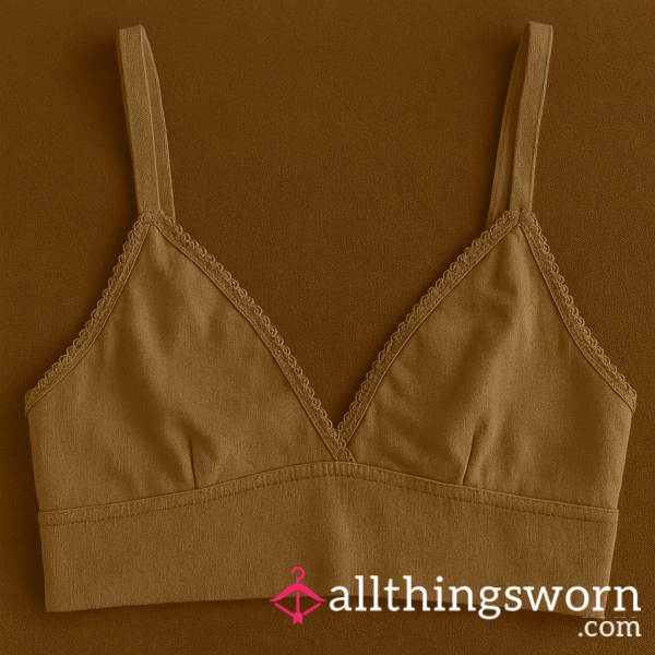 ✨ Worn Bralette – Soft, Genuine & Personal ✨