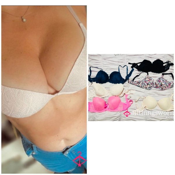 ✨Worn Bras- ANY 3 For $50aud- Size 10-12 D-DD ✨