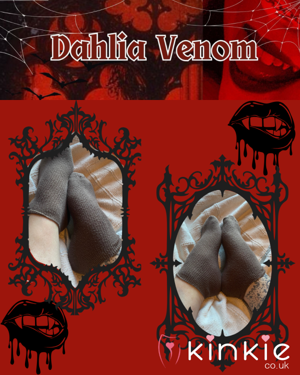🍂 Worn Brown Socks – Earthy & Enticing 🍂