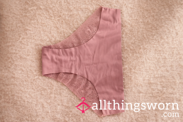 Worn By Me - Pink Lace Panties