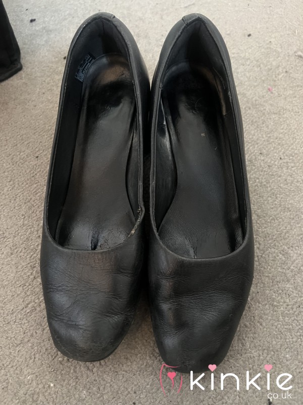 Worn Cabin Crew Heels