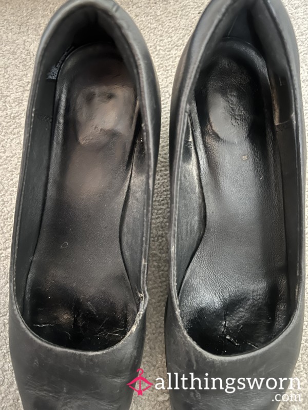 Worn Cabin Crew High Heels