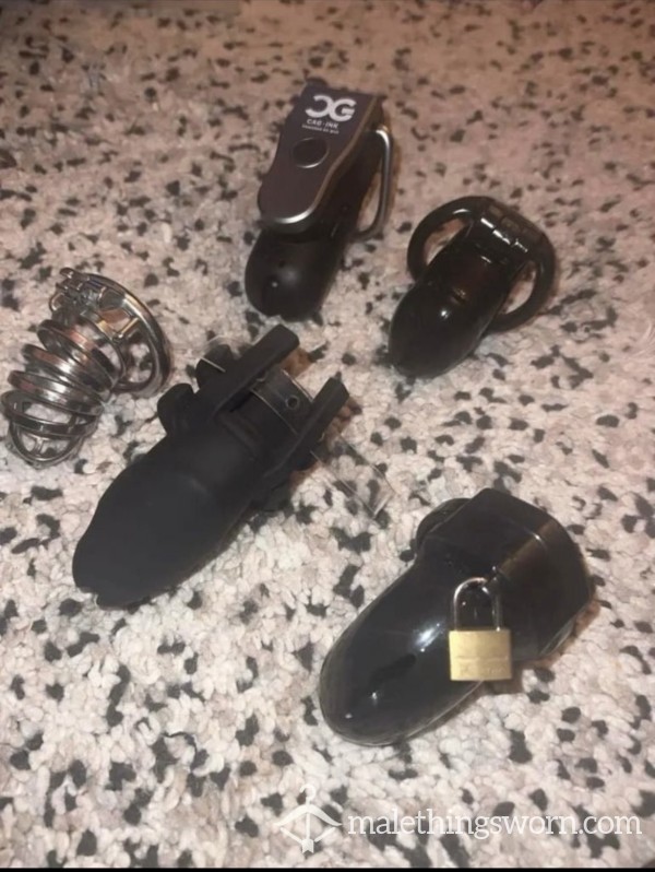 Worn Chastity Cages
