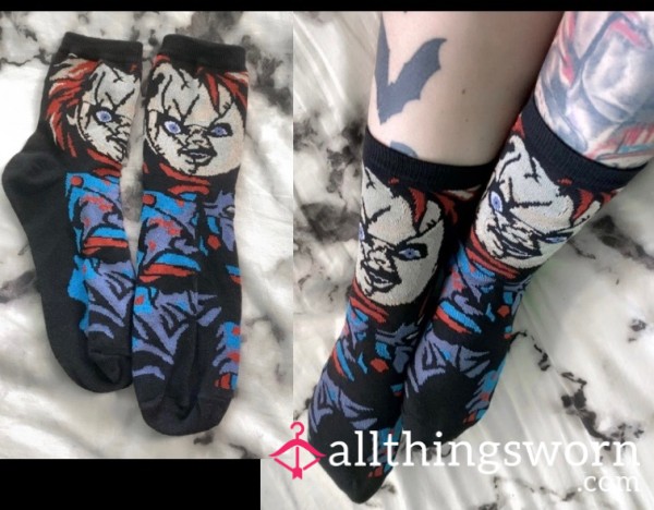 Worn Chucky Socks ❤️