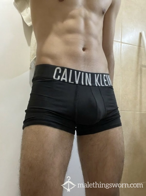 Worn Clavin Klein Black Trunks 🖤🦴