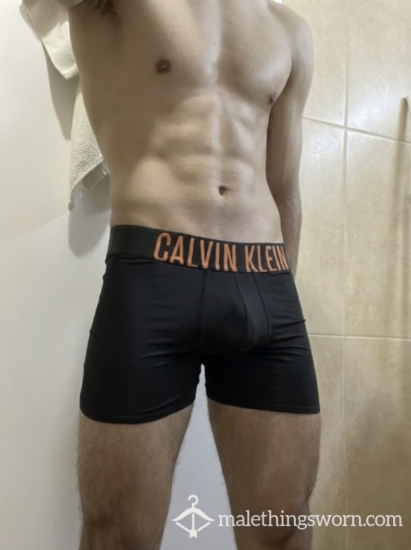 Worn Clavin Klein Black Trunks 🖤🍑