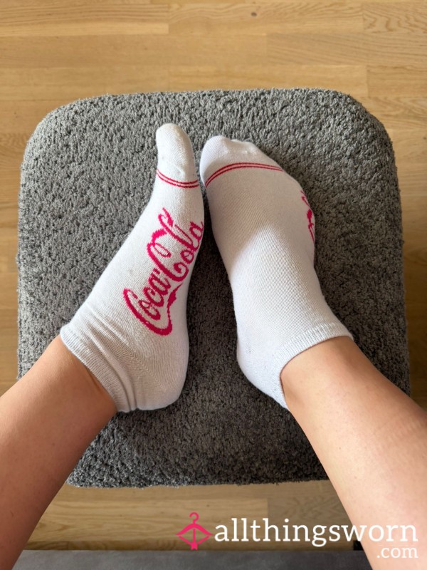 💦 WORN COCA-COLA SOCKS — FULL OF MY NATURAL SCENT 💦