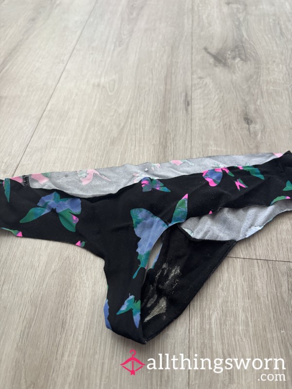 Worn College Girl Thong