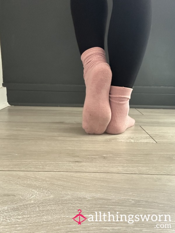 Worn Coloured Crew Socks 🧦