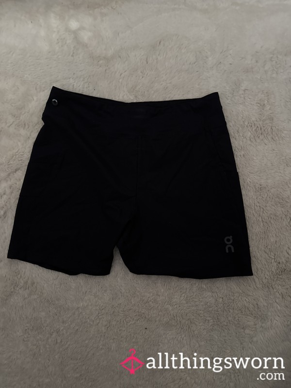Worn Compression Shorts