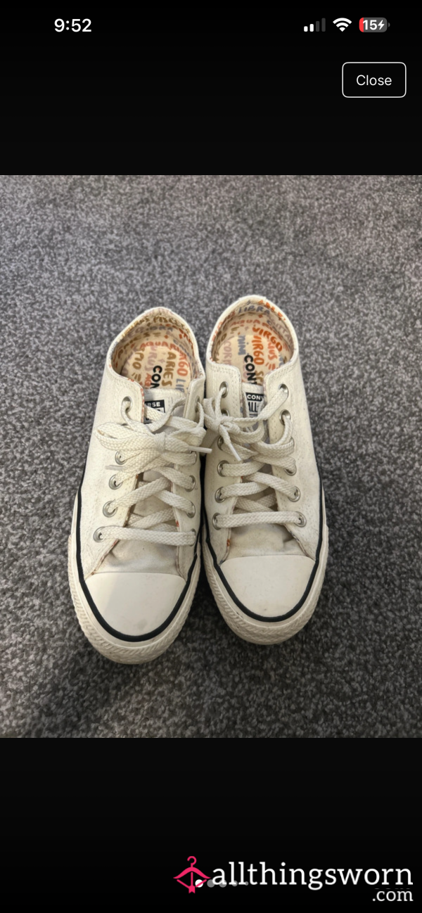 Worn Converse