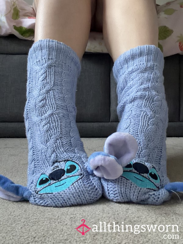 Worn Cosy Fuzzy Socks – Soft & Irresistible 🔥