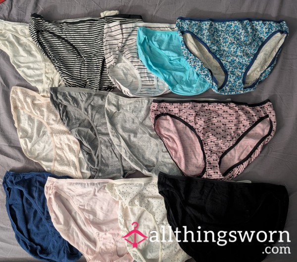 Worn Cotton Panties