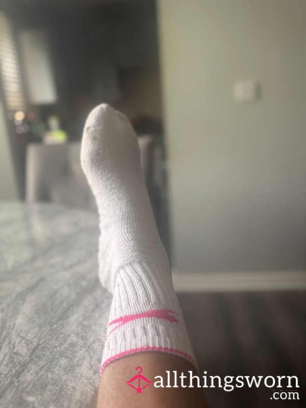 Worn Crew Socks