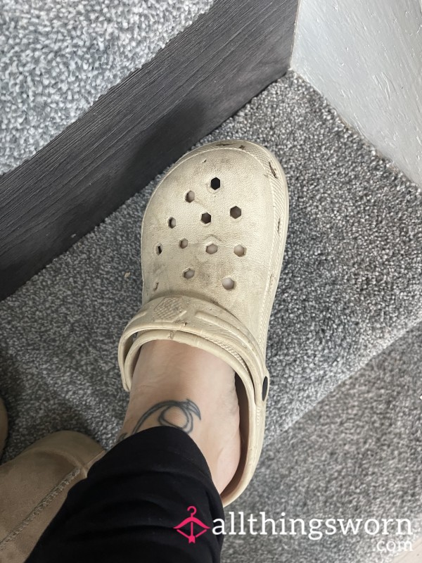 ‼️ Worn Crocs ‼️