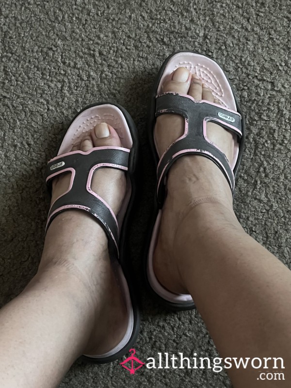 Worn Crocs