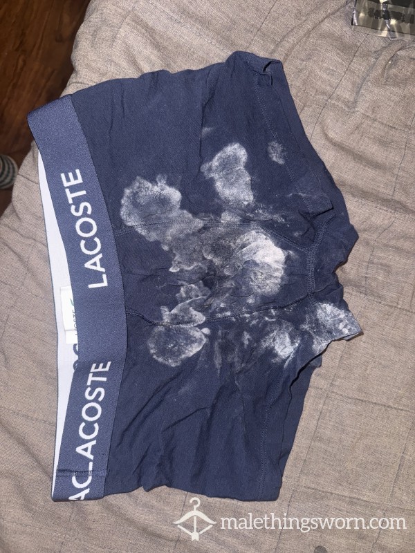 Old C*mmy Navy Lacoste Trunks