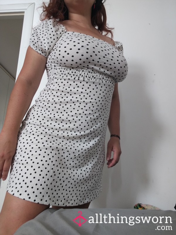 Worn Curvy Pois Dress
