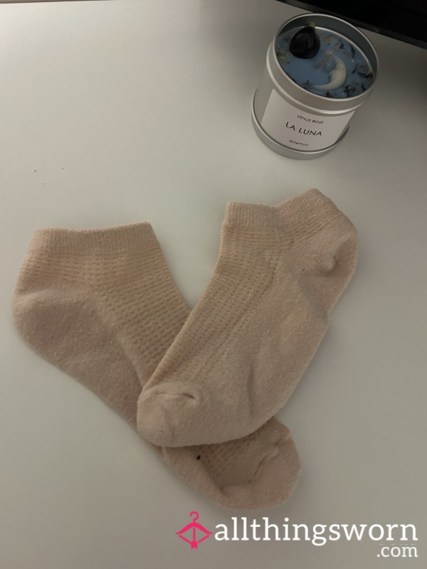 Worn Cute Ankle Socks
