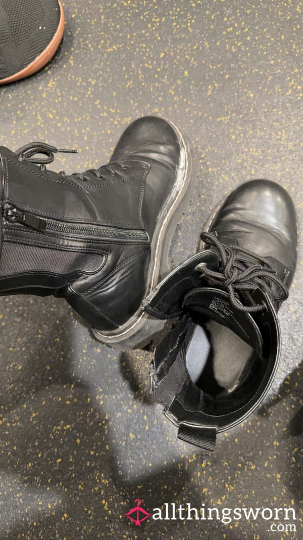 Worn Daily Combat Boots 🥾