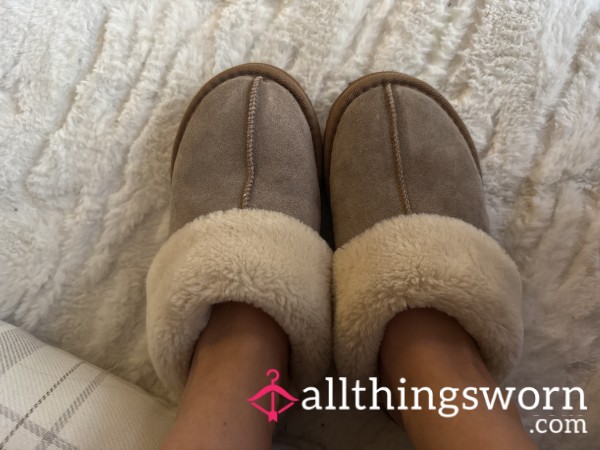 Worn Daily, My  Comfort Slippers, Soft And Warm. Will Be Hard For Me To Let Go