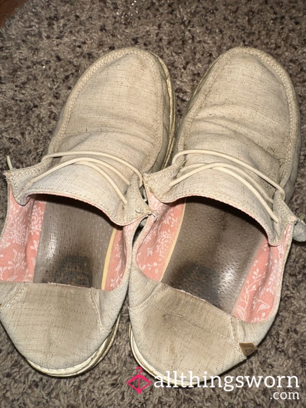 Worn & Destroyed Hey Dudes