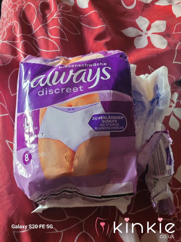 Worn Diaper Pants