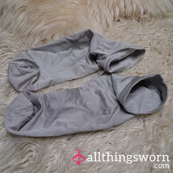 Worn Dirty Slinky Socks White + FREE Naughty GiFT