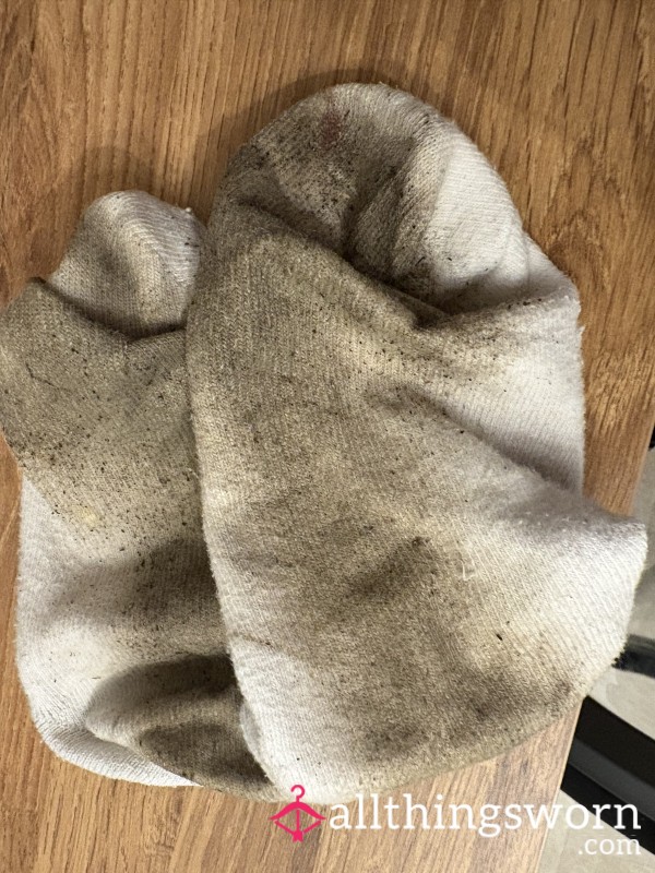 Worn Dirty Socks